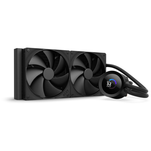 Фото - Водяна система охолодження NZXT Kraken Plus V2 280mm Black (RL-KN280-B2)