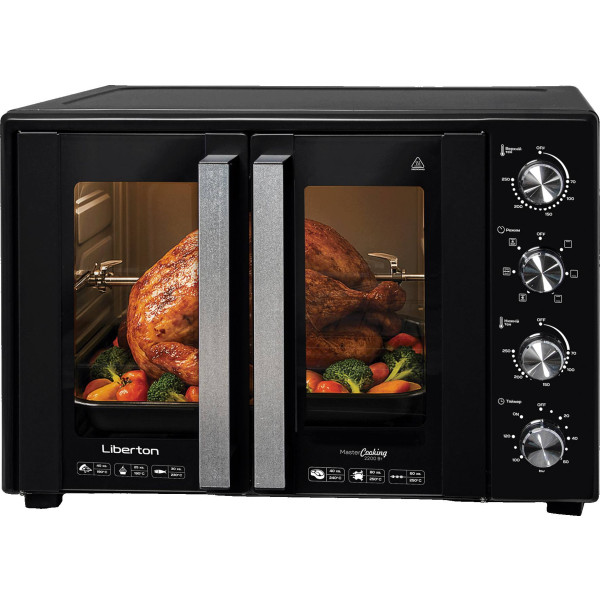 Фото - Уценка - Печь электрическая Liberton LEO-600 Black