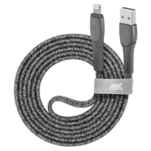 Фото - Кабель синхронизации данных RIVACASE USB 2.0 Lighting/USB-A 1.2m (PS6108 GR12)