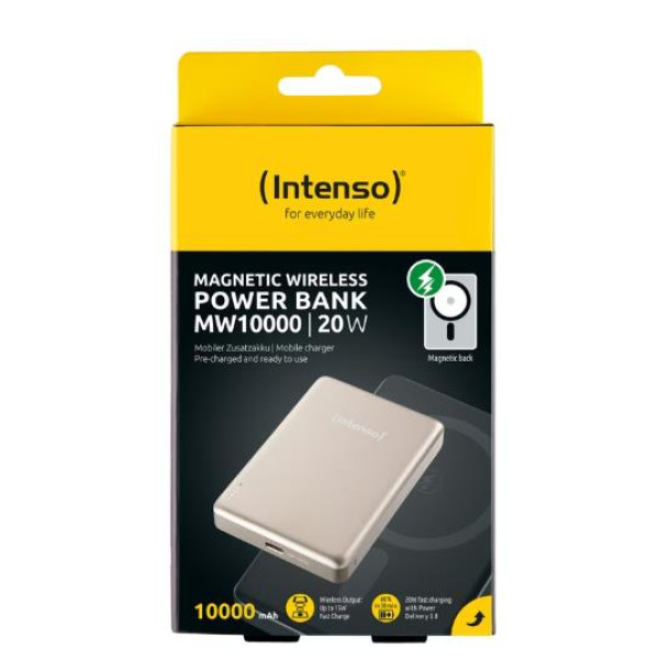 Фото - Батарея мобільна Intenso 10000MAH MAG CHAMPAGNE MW10000 (7344031)
