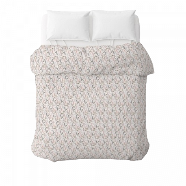 Фото - Підковдра полуторна Home Line Цвітіння трав рожевий 145х215 см (176191)