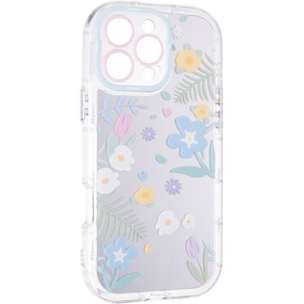 Фото - Чехол для смартфона Gelius Mirror Case for iPhone 16 Pro Max Flowers (101635)