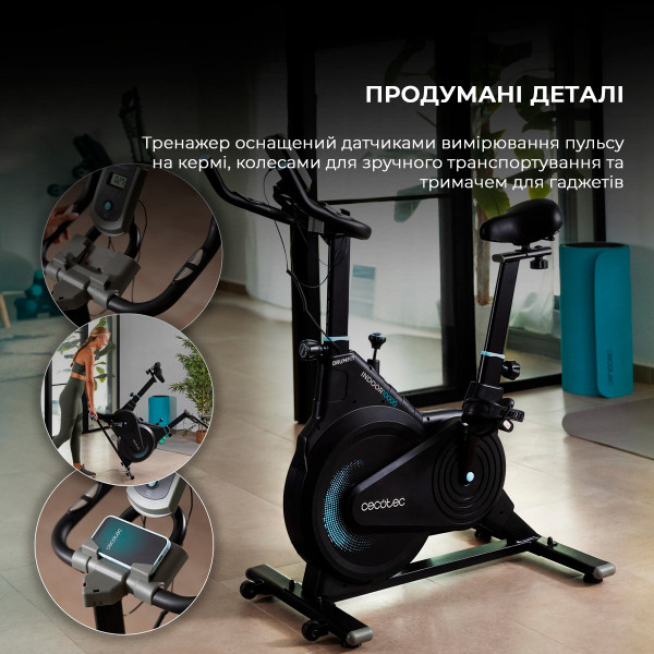 Фото - Велотренажер Cecotec DrumFit Indoor 10000 Race Bicicleta (CCTC-07240)