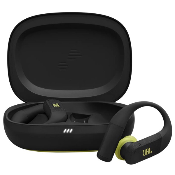 Фото - Навушники вкладиші бездротові TWS JBL Endurance Peak 4 Black/Lime (JBLENDUPEAK4BLKL)
