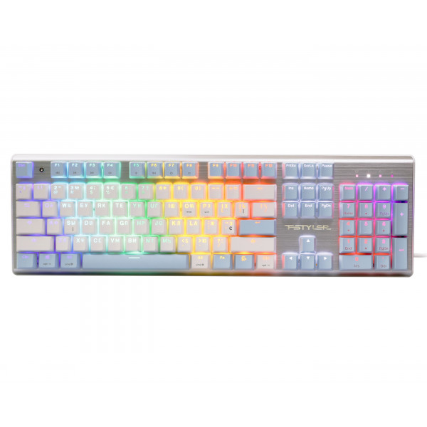 Фото - Клавиатура проводная игровая A4tech FS100 (Icy Blue)