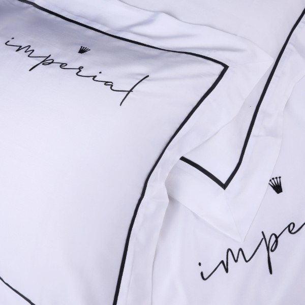 Фото - Наволочка MirSon Imperial Tencel №01 White 70х70 см (2200010753165)