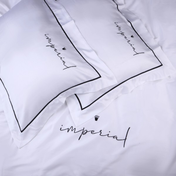 Фото - Наволочка MirSon Imperial Tencel №01 White 70х70 см (2200010753165)