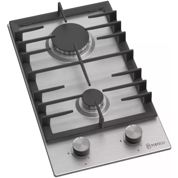 Фото - Варочная панель газовая Perfelli DIAMOND M39C INOX