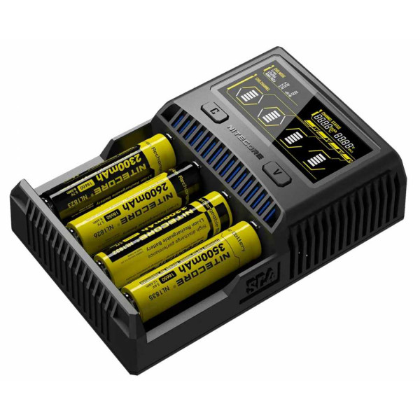 Фото - З/устройство для аккумуляторов AA/AAA Nitecore SC4