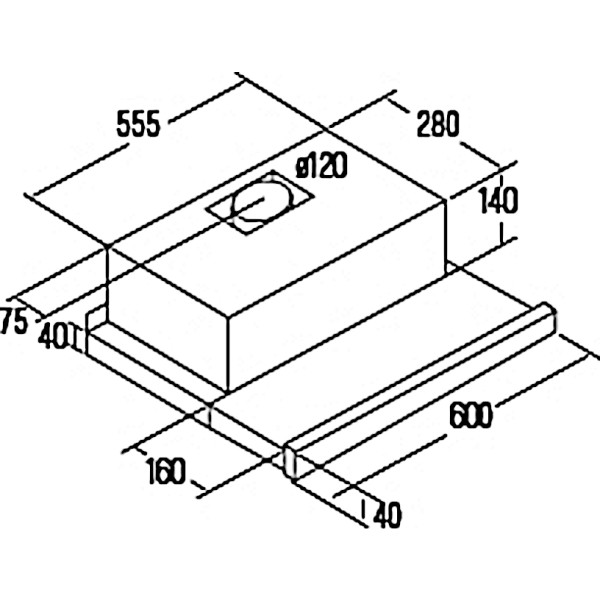 Фото - Вытяжка встраиваемая Cata TFK 6005 White