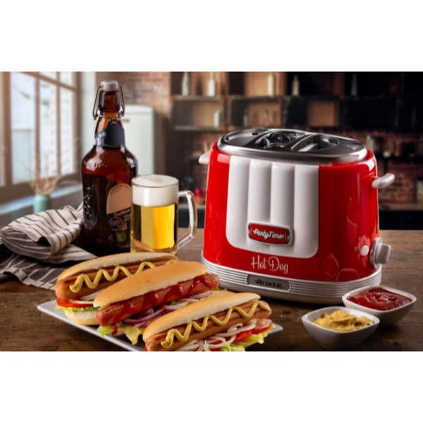 Фото - Уцінка - Бутербродниця Ariete 0206 Hot Dog Red