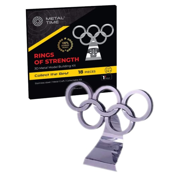 Фото - Металлический конструктор Metal Time Rings of Strength (MT021Y)