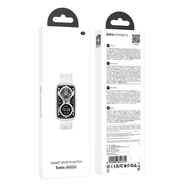 Фото - Смарт-годинник HOCO Y25 Smart sports watch Silver (6942007641715)