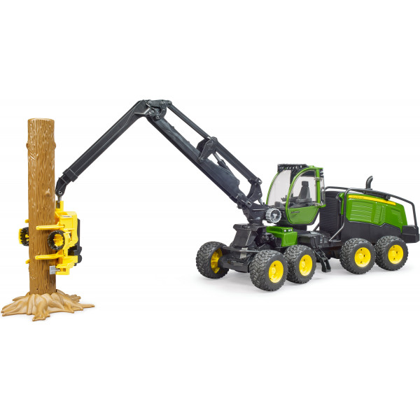 Фото - Наземна будівельна техніка BRUDER Харвестер John Deere 1270G з 1 колодою (02135)