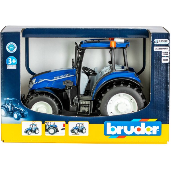 Фото - Наземная спецтехника BRUDER Трактор New Holland T5.120 (02184)