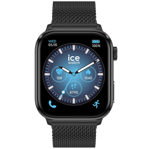 Фото - Смарт-годинник Ice-Watch ICE smart 3.0 rectangular 1.78 Black Milanese (024300)