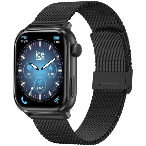 Фото - Смарт-годинник Ice-Watch ICE smart 3.0 rectangular 1.78 Black Milanese (024300)