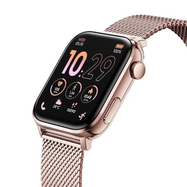 Фото - Смарт-годинник Ice-Watch ICE smart 3.0 rectangular 1.78 Rose-Gold Milanese (024304)