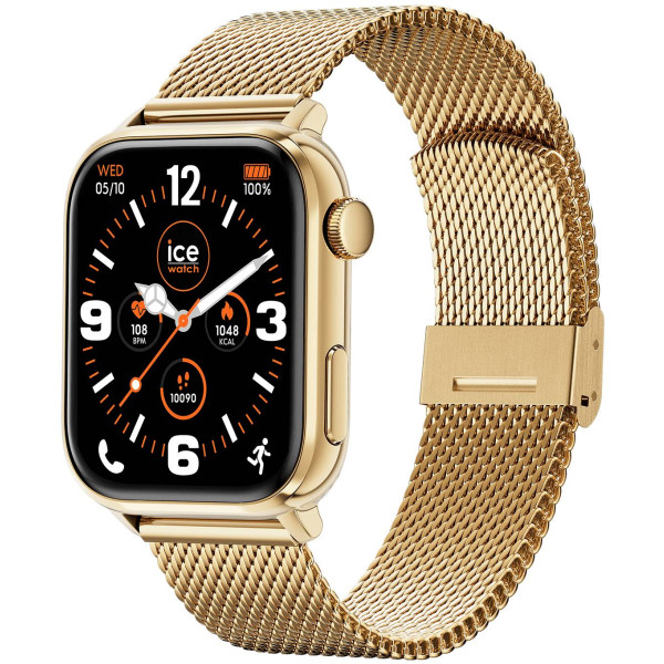 Фото - Смарт-годинник Ice-Watch ICE smart 3.0 rectangular 1.78 Gold Milanese (024656)