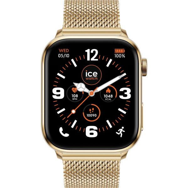 Фото - Смарт-годинник Ice-Watch ICE smart 3.0 rectangular 1.78 Gold Milanese (024656)