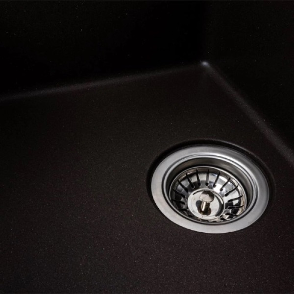 Фото - Мийка кухонна Platinum 6250 ZIRKONE матова Темна скеля