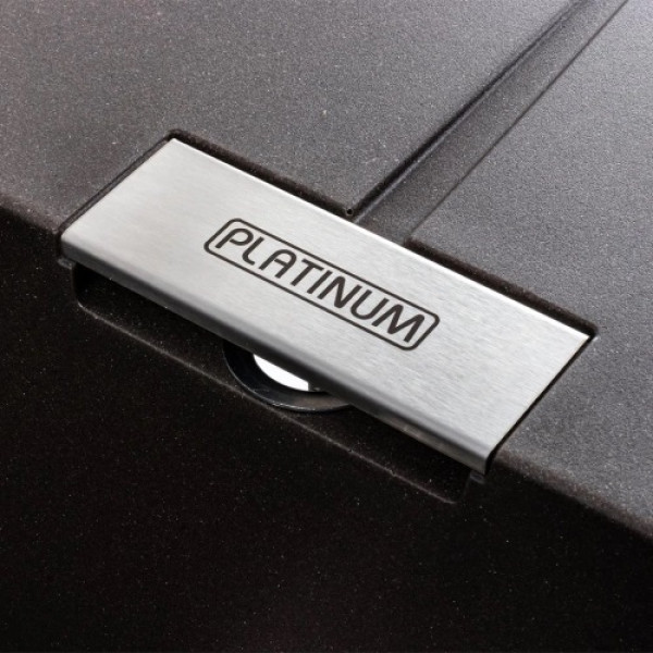 Фото - Мийка кухонна Platinum 6250 ZIRKONE матова Темна скеля