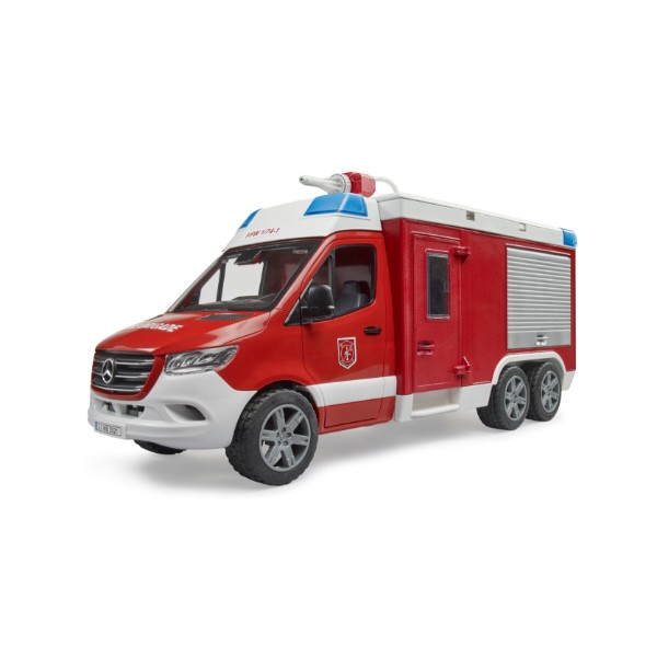 Фото - Наземна спецтехніка BRUDER Пожежний автомобіль MB Sprinter (02680)