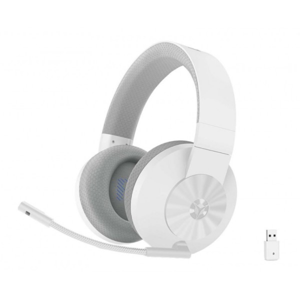 Фото - Гарнитура беспроводная игровая Lenovo H600 Wireless White (GXD1C98345) Фото - Гарнитура беспроводная игровая Lenovo H600 Wireless White (GXD1C98345)