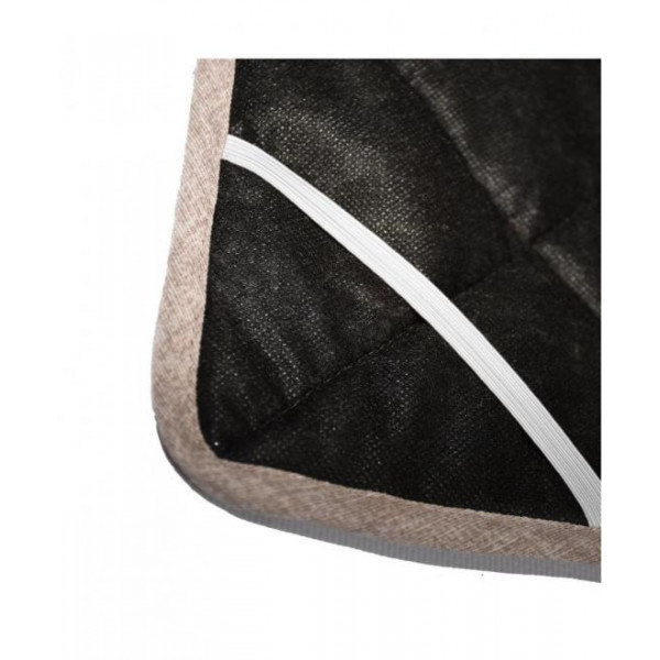 Фото - Чохол для стільця Прованс Grey Milan 35х35 см (027838)