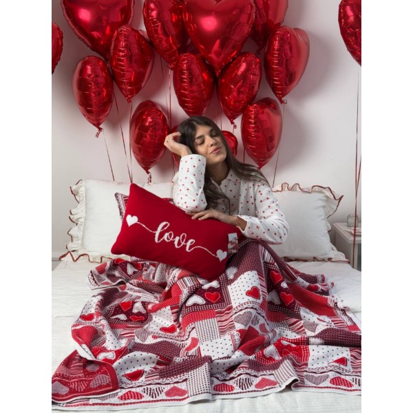 Фото - Подушка декоративная Прованс LOVE 30х45 см (033027)