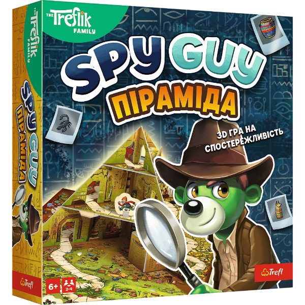 Фото - Настольная игра (5-7 лет) Trefl Spy Guy Пирамида (29796)