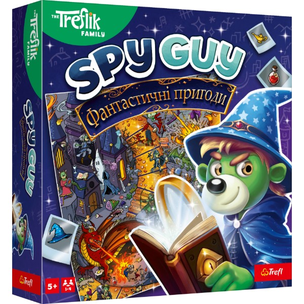 Фото - Настільна гра (3-4 роки) Trefl Spy Guy Фантастичні пригоди (29802) Фото - Настільна гра (3-4 роки) Trefl Spy Guy Фантастичні пригоди (29802)