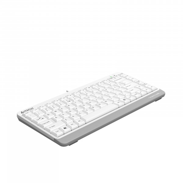 Фото - Клавиатура проводная A4tech Fstyler FKS11 White USB