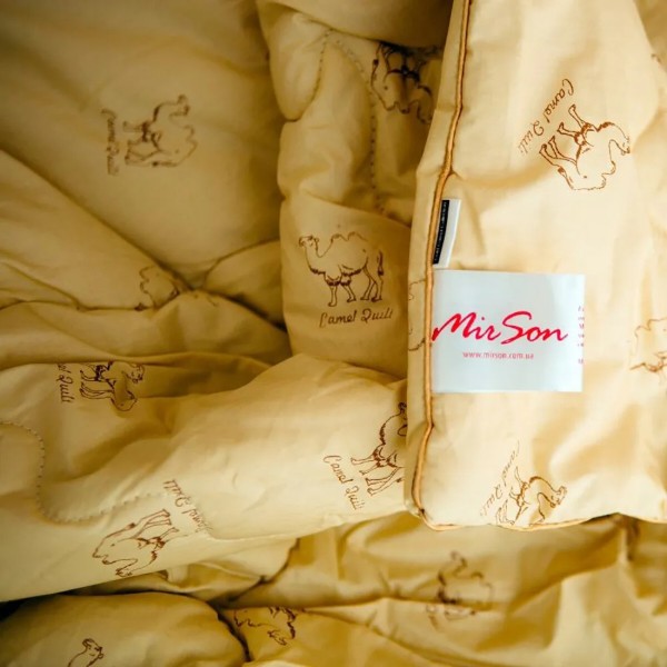 Фото - Одеяло детское всесезонное MirSon Gold Camel Hand Made 174 110x140 см (2200000460738)