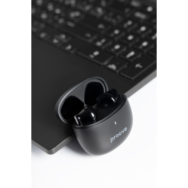 Фото - Навушники вкладиші бездротові TWS Proove Intro TWS (APP) Black (TWYP53002201)