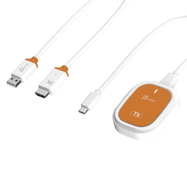 Фото - Перехідник J5create USB-C на HDMI до 15 м (
JVAW61-N)