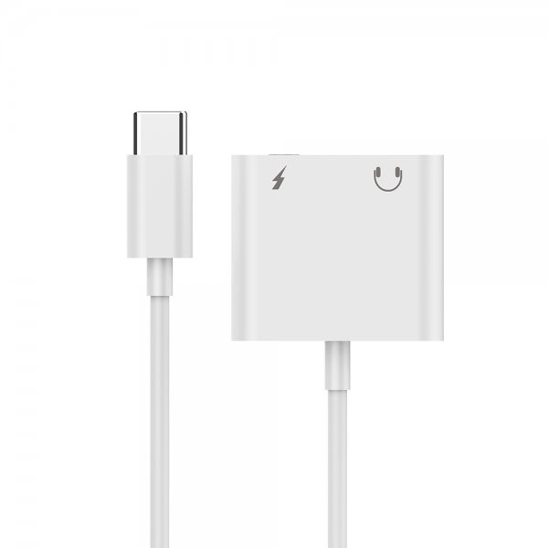 Фото - Перехідник аудіо Cablexpert USB-C 3.5 mm + USB-C (A-CM-3.5FP-01)