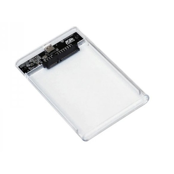 Фото - Внешний карман AgeStar 2.5" USB 3.2 (3UB2P4C Transparent)