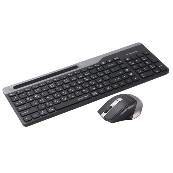 Фото - Клавиатура+мышь беспроводная A4tech FB2535CS Smoky Grey