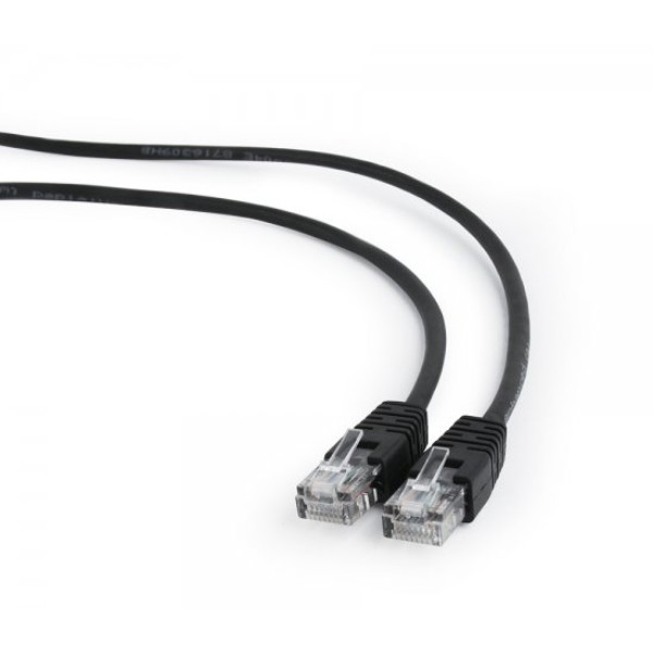 Фото - Кабель патч-корд Cablexpert UTP 50u 7.5m Black (PP12-7.5M/BK)