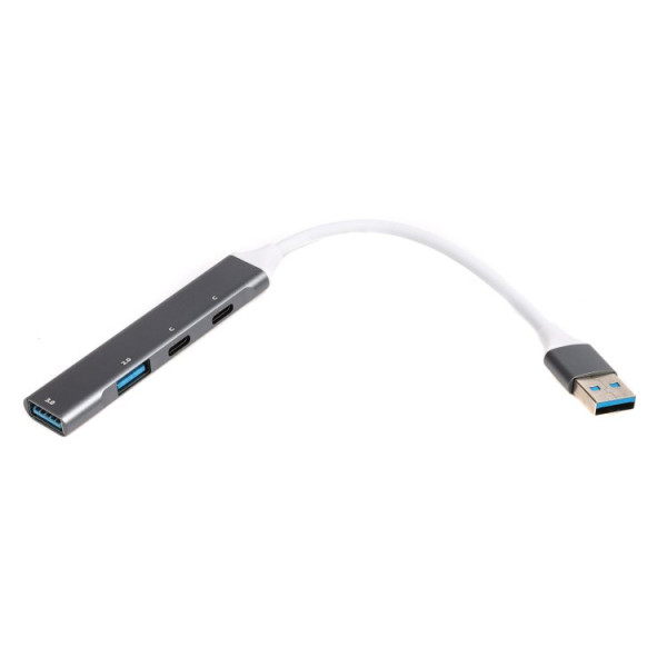 Фото - Хаб USB Maxxter 3.0 Type-A (HU3A-4P-03)