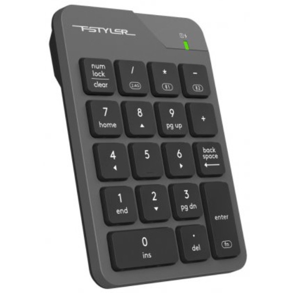 Фото - Клавиатура беспроводная A4tech FBK21C (Smoky Grey)