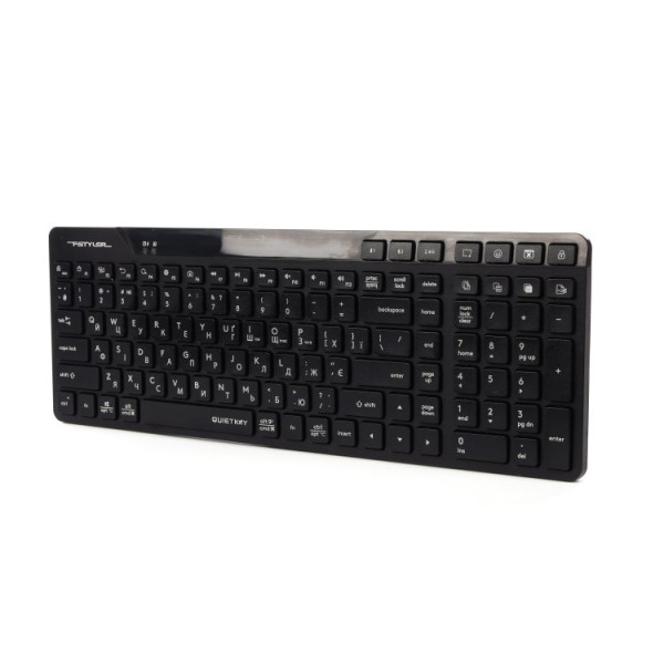 Фото - Клавиатура беспроводная A4tech FBK27C AS (Black)