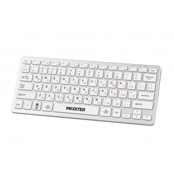 Фото - Клавіатура бездротова Maxxter KBW-C01S-UA