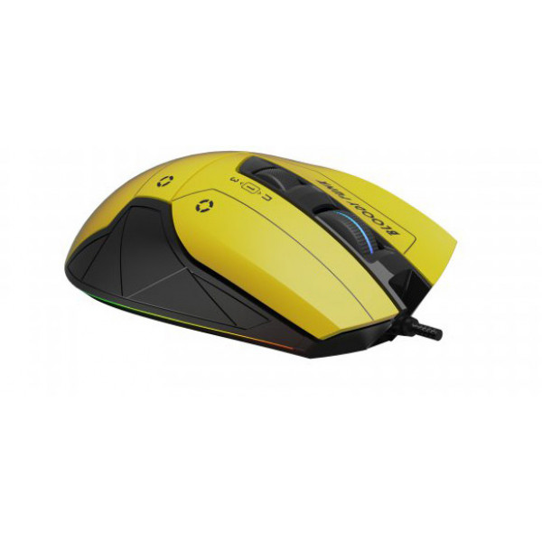 Фото - Мышь проводная игровая Bloody W70 Max (Punk Yellow)