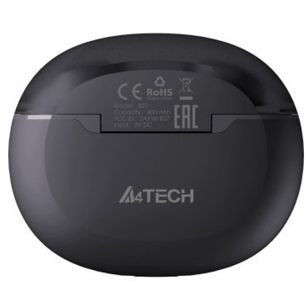 Фото - Навушники вкладиші бездротові TWS A4tech B27 Ash Grey