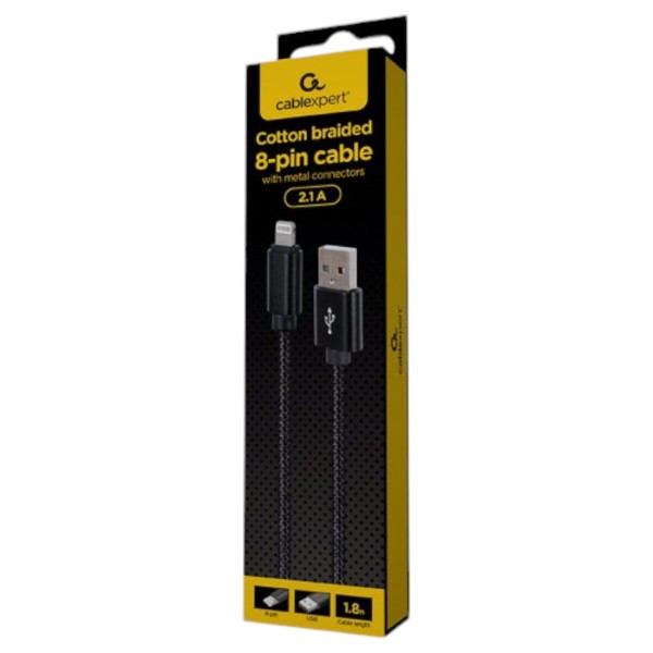 Фото - Кабель Cablexpert USB 2.0 А-тато/Lightning (CCDB-mUSB2B-AMLM-6)