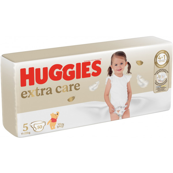 Фото - Одноразові підгузки Huggies Extra Care Розмір 5 (11-25 кг), 50 шт. (5029053578132)