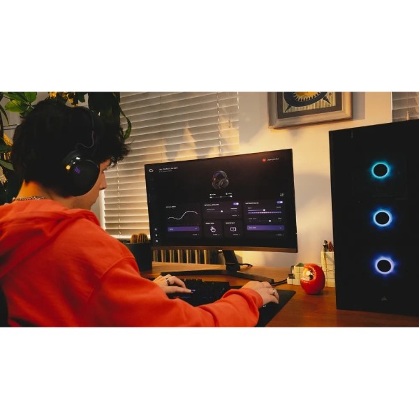Фото - Гарнітура бездротова ігрова JBL Quantum 650 (JBLQTUM650BLK)
