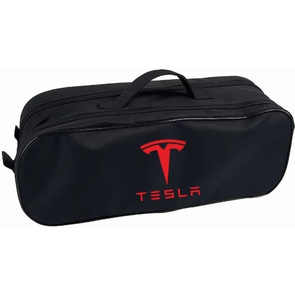 Фото - Сумка-органайзер в багажник Poputchik Tesla чорна 50х18х18 см (03-049-2Д) Фото - Сумка-органайзер в багажник Poputchik Tesla чорна 50х18х18 см (03-049-2Д)